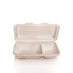 ظرف دوخانه دربدار گیاهی