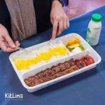 ظرف 3خانه کبابی گیاهی