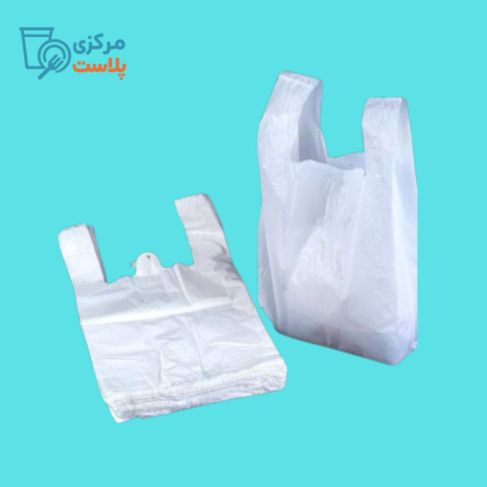 نایلون دسته دار سفید