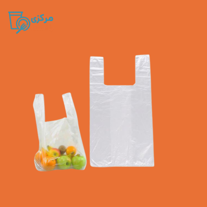 نایلون دسته دار سفید