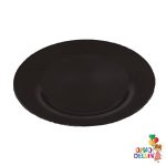 بشقاب غذا نگین مشکی